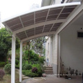 Aluminum Alloy Frame Polycarbonate Sunshade Carport